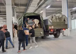 Волжский отправил 66-й гуманитарный конвой в зону СВО
