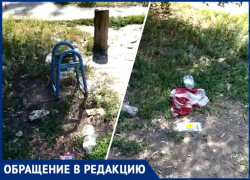 Дети играют в мусоре: полным отсутствием дворников и антисанитарией недовольны жители Волжского
