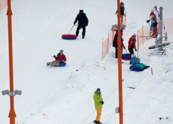В Урюпинске открыли первый в области горнолыжный склон