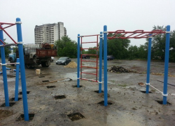 Фонд Елены Исинбаевой приступил к возведению воркаут-площадки в Волгограде