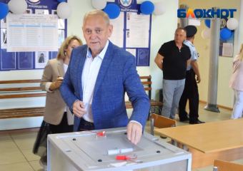 Игорь Воронин одним из первых проголосовал на выборах в ВГД 
