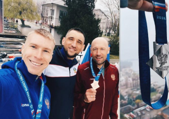 Необычные квадратные медали и серебро волжанина: Данил Положенцев покорил пьедестал чемпионата России