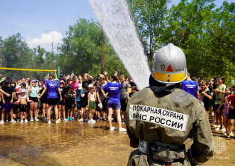 Волжских детей учат спасать жизни в лагерях