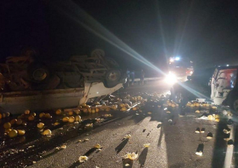 В области внедорожник столкнулся с груженной дынями ГАЗелью