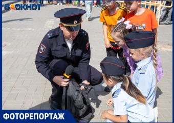 «ТЕХНО-ДРАЙВ»: от пожарной машины до робота — в Волжском детям показали технику городских служб