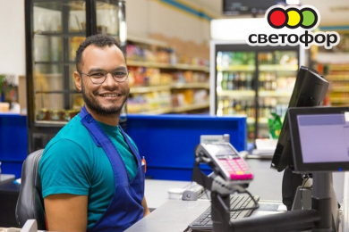 Продавец-кассир в магазин "Светофор", з\п от 27 т.р