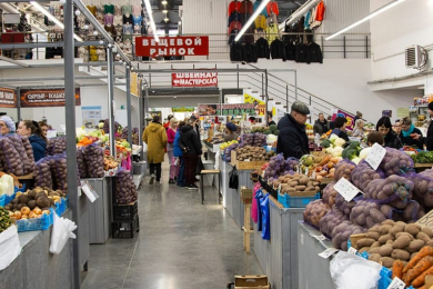 Овощи, фрукты, мясо, рыба, и  многое другое в ТК «Якорь»