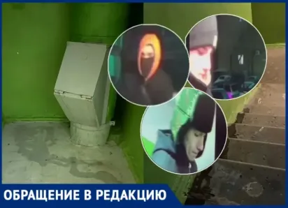 Сломанные люки, антисанитария и нецензурная брань: молодые люди устроили погром в подъездах жилого дома в Волжском