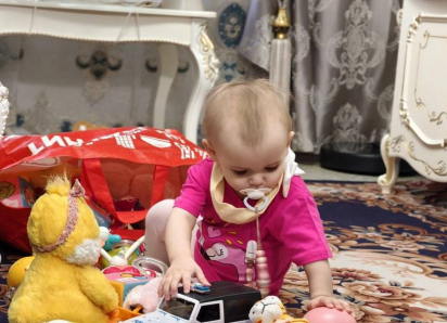 В Волжском в канун нового года под опеку взяли девочку-сироту из Дома ребенка 