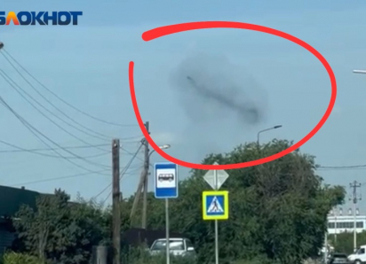 Странный след на небе видели в Волжском перед крупной аварией на сетях: видео 