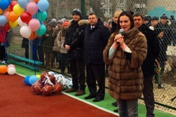 В Волгограде Елена Исинбаева открыла новый спорткомплекс