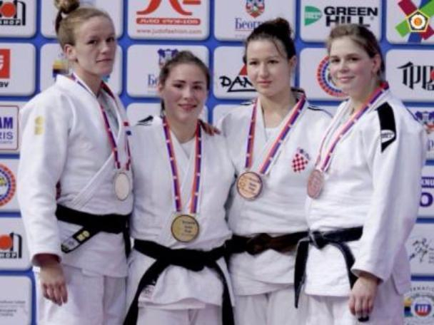 Волжанка Диана Джигарос завоевала «золото» на Кубке Европы по дзюдо