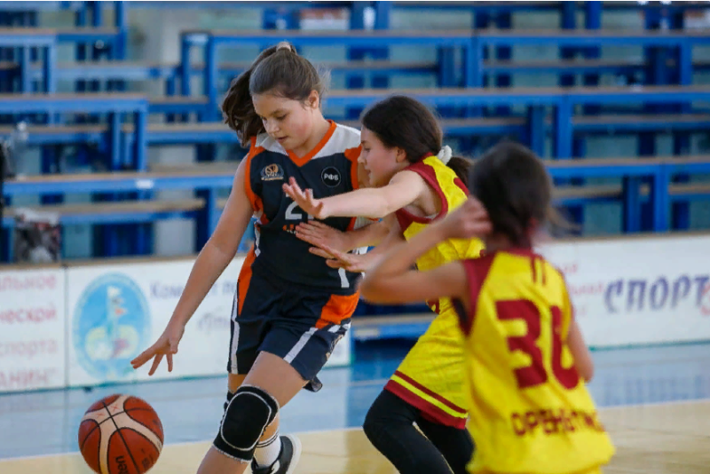 Юные баскетболистки Волжского взяли «золото» Всероссийского турнира