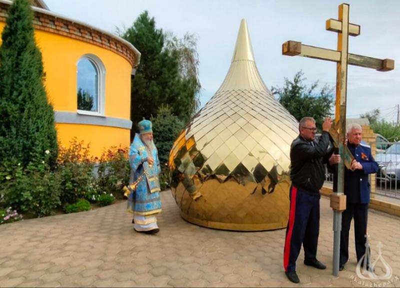 Над храмом в Волго-Ахтубинском благочинии засияет новый купол