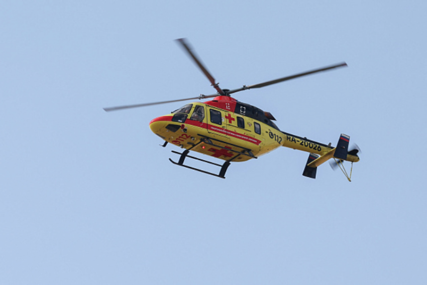 Санитарная авиация Волгоградской области начала 2026 год с экстренных вылетов