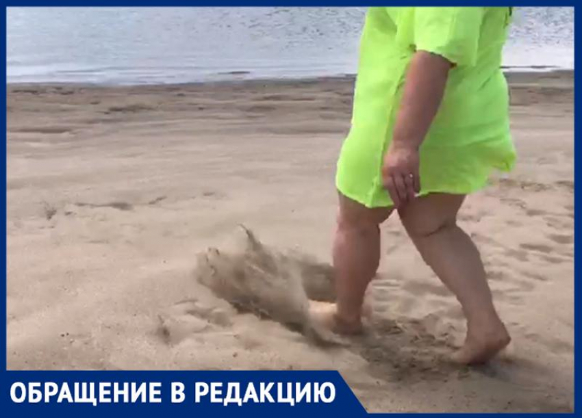 «Уникальная поющая коса на Ахтубе исчезает»: волжанка сняла на видео кварцевый пляж