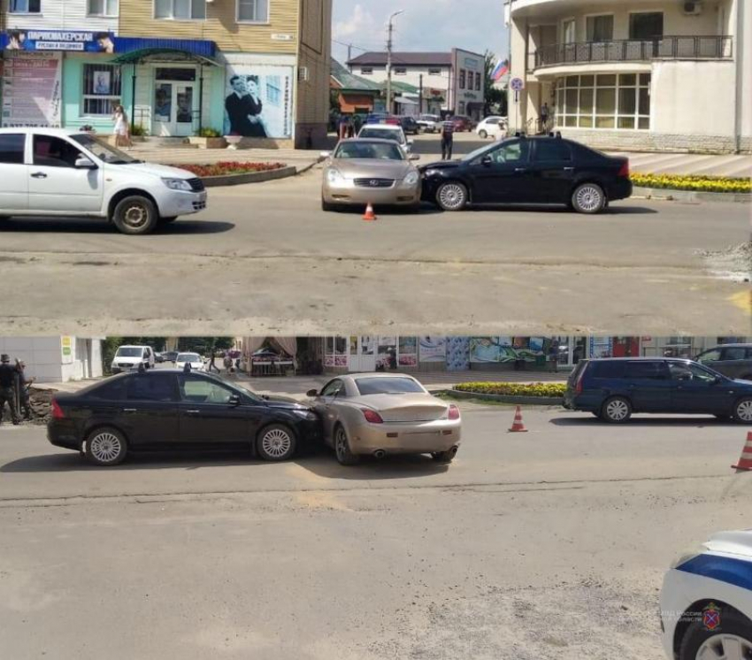 23-летняя на Lexus устроила аварию в Волгоградской области