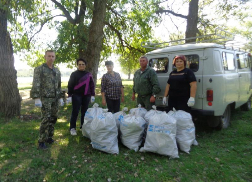 Акции по уборке водоемов организуют в природных парках Волгоградской области
