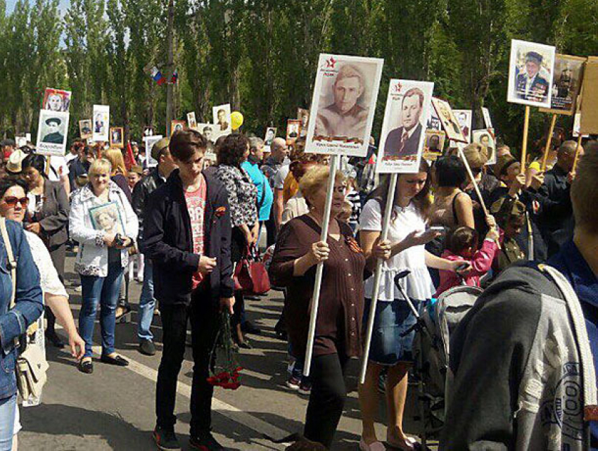 15 тысяч человек приняли участие в акции «Бессмертный полк» в Волжском
