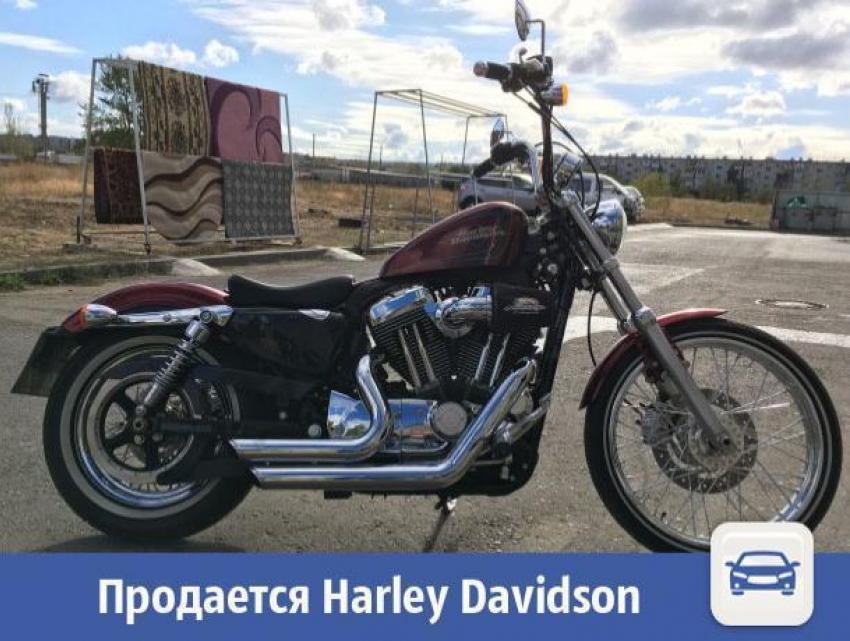В Волжском продается мощный Harley Davidson