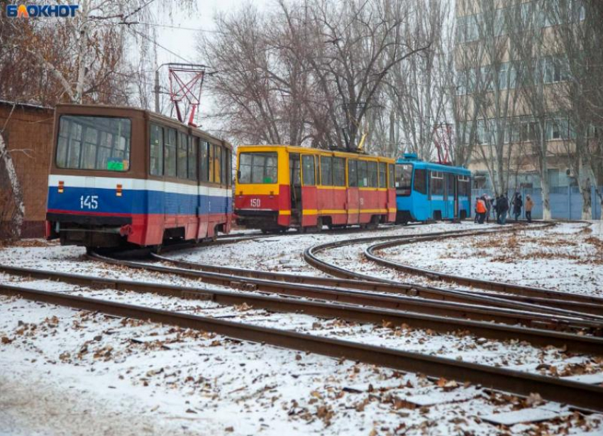 Расписание трамваев в Волжском поменяется с 13 марта