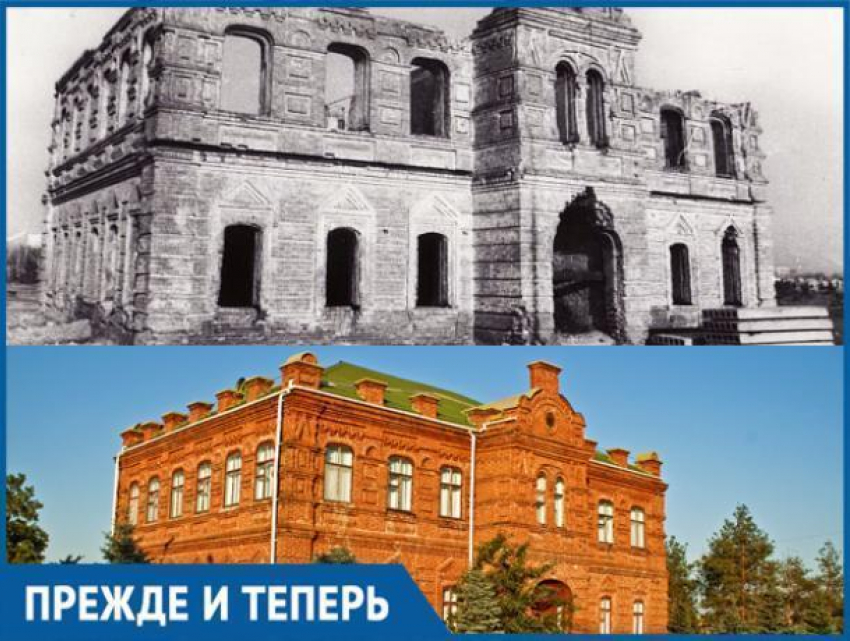 Здание старой школы «пережило» разрушительный пожар в Волжском