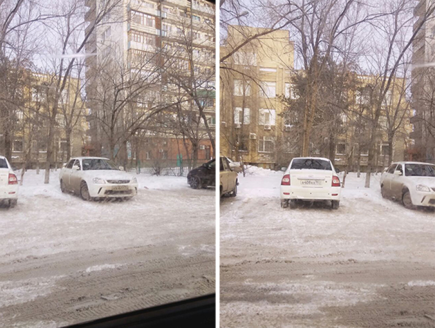 Автохамы на парковках города достали волжанина