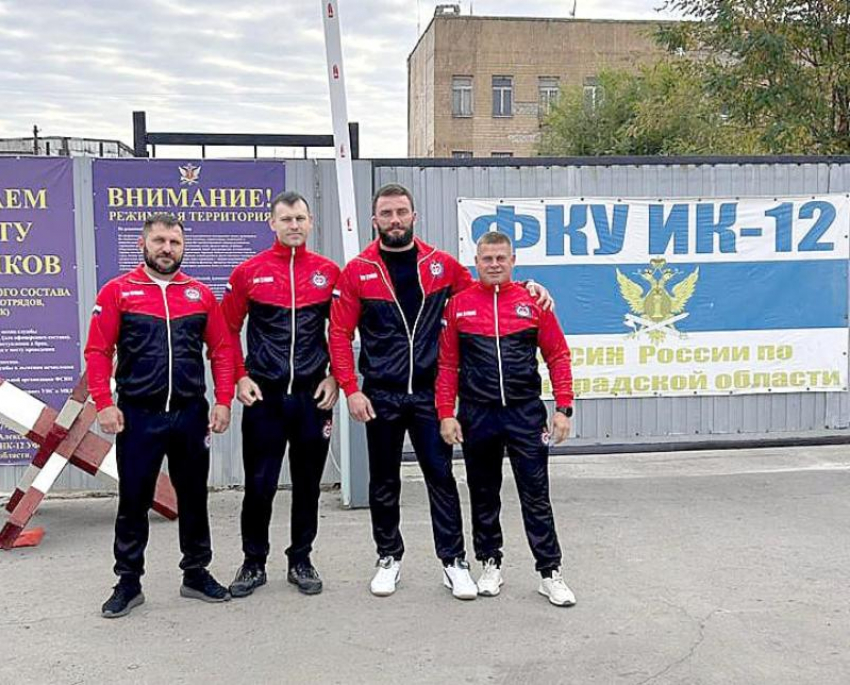 В волжской ИК-12 прошли зрелищные соревнования по силовому экстриму