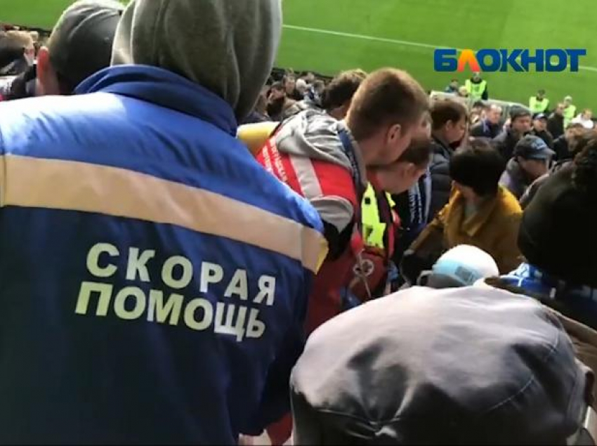 Рестарт футбольного сезона на «Волгоград Арене» обернулся происшествием