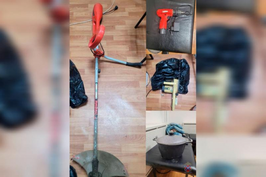 В Волжском задержан вор-рецидивист, обокравший дачу