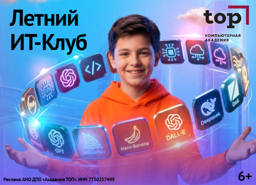 Летние каникулы с пользой. Набор в айти-лагерь открыт