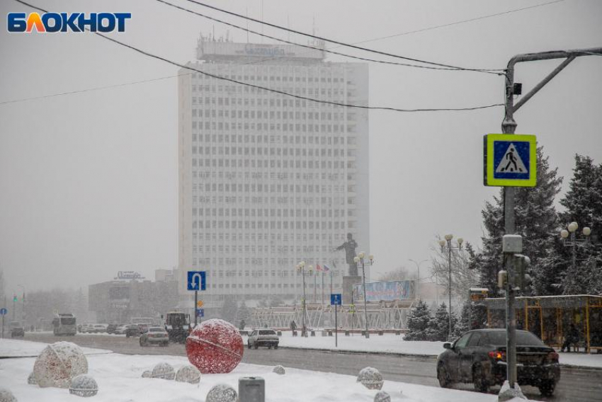 МЧС предупреждает волжан о снегопаде