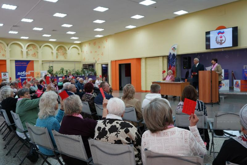 В Волжском прошла 9-я отчетно-выборная конференция Совета ветеранов