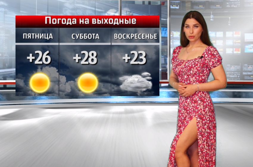 Лето уже в Волжском! Погода на жаркие выходные от Инны Майер 