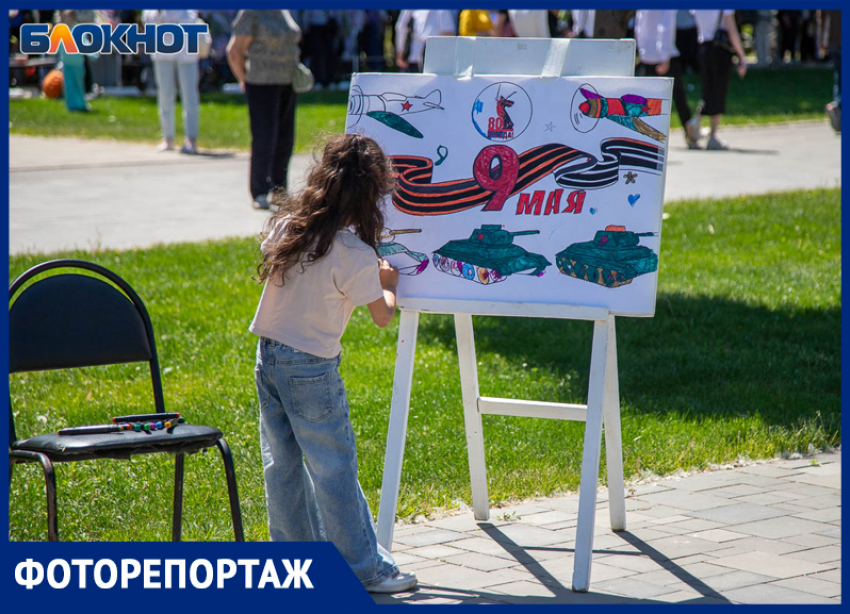 «Победный май» в Волжском: парк стал живой историей Великой Отечественной войны