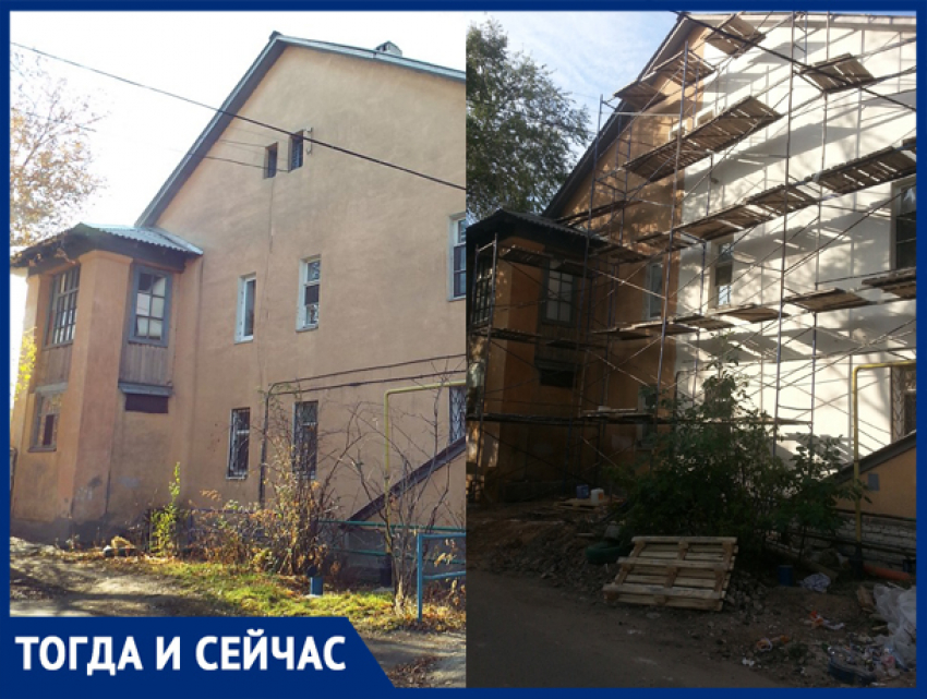 Первый каменный дом на Гайдара обновляют