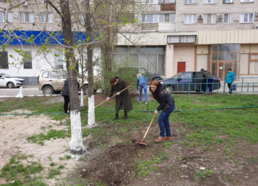 В Волжском прошел всероссийский субботник