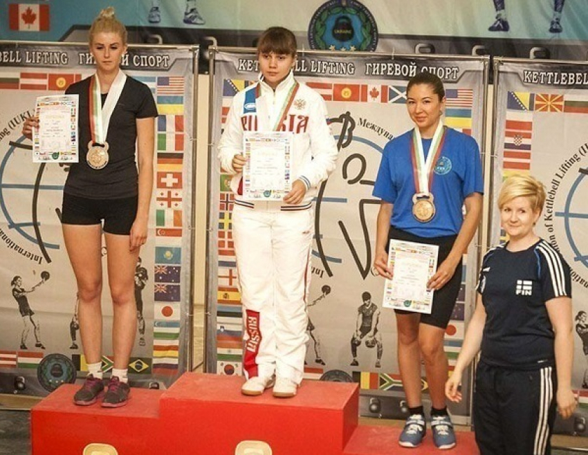 Волжанка Екатерина Доронина стала чемпионкой Европы по гиревому спорту