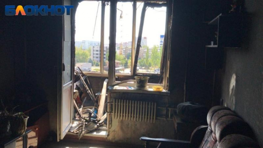 Искореженные балконы и копоть: репортаж из пострадавших квартир при пожаре на «Людмиле» в Волжском