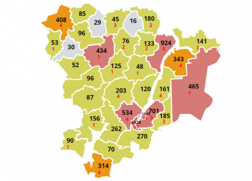 В Волжском выявили 9 случаев заболевания COVID-19