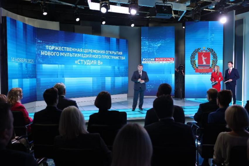 Новая эра регионального ТВ: в Волгограде заработала ультрасовременная студия