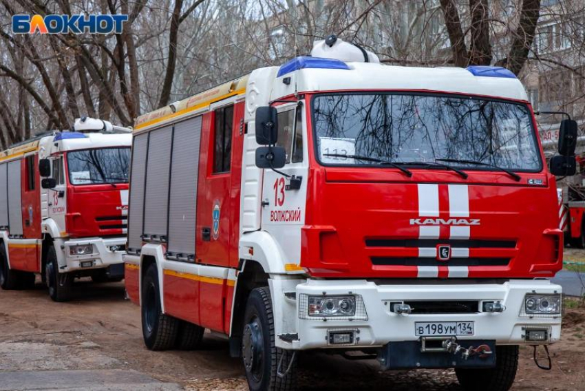 Смертельный пожар произошел под Волжским: скончался ребенок и мужчина