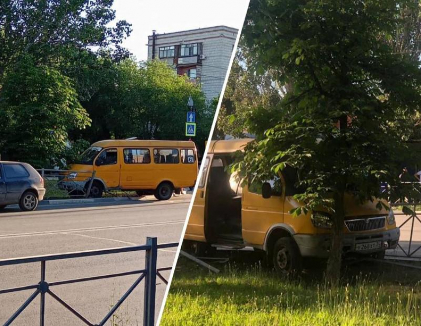 Маршрутка улетела в кювет вместе с пассажирами: новое видео и подробности из Волжского