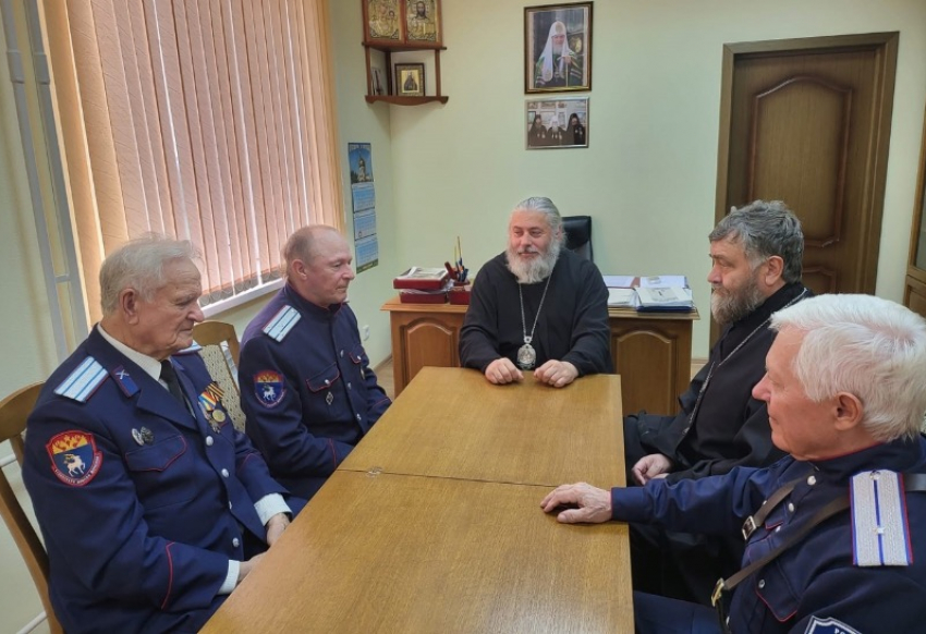 Калачевская епархия и казачье общество начали сотрудничество в Волжском