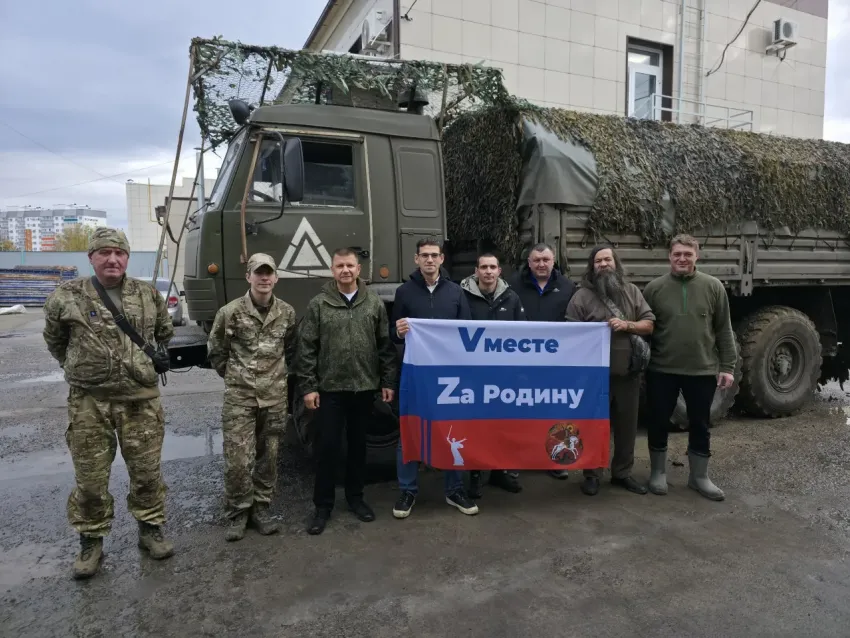 Волжские волонтеры отправили 56-й гуманитарный конвой в зону спецоперации