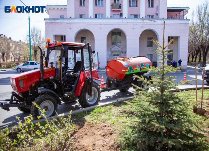 В детском ботаническом саду в Волжском проведут водопровод