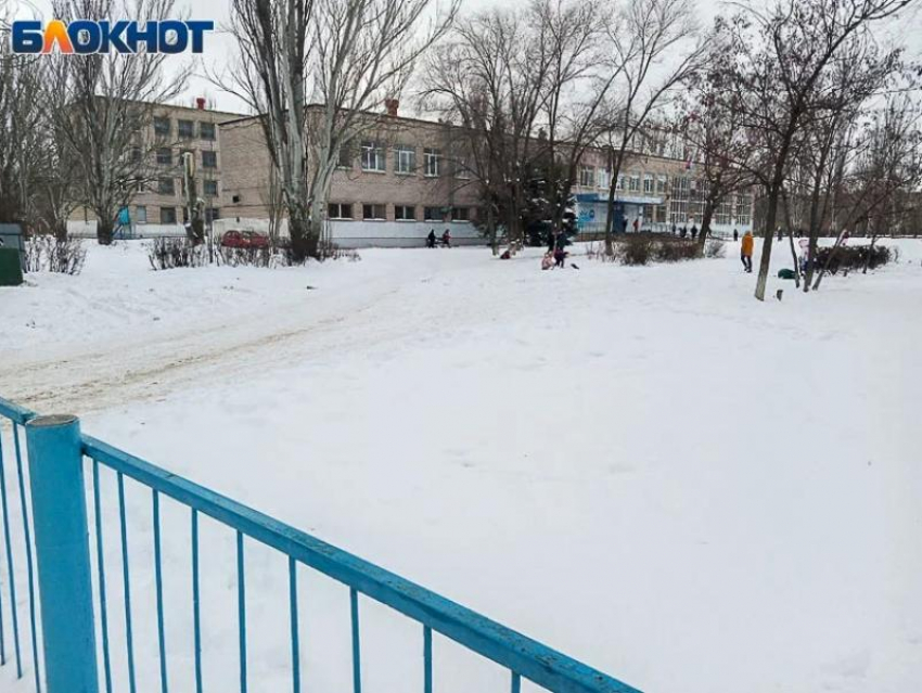 Школы Волжского перешли на онлайн-формат из-за непогоды