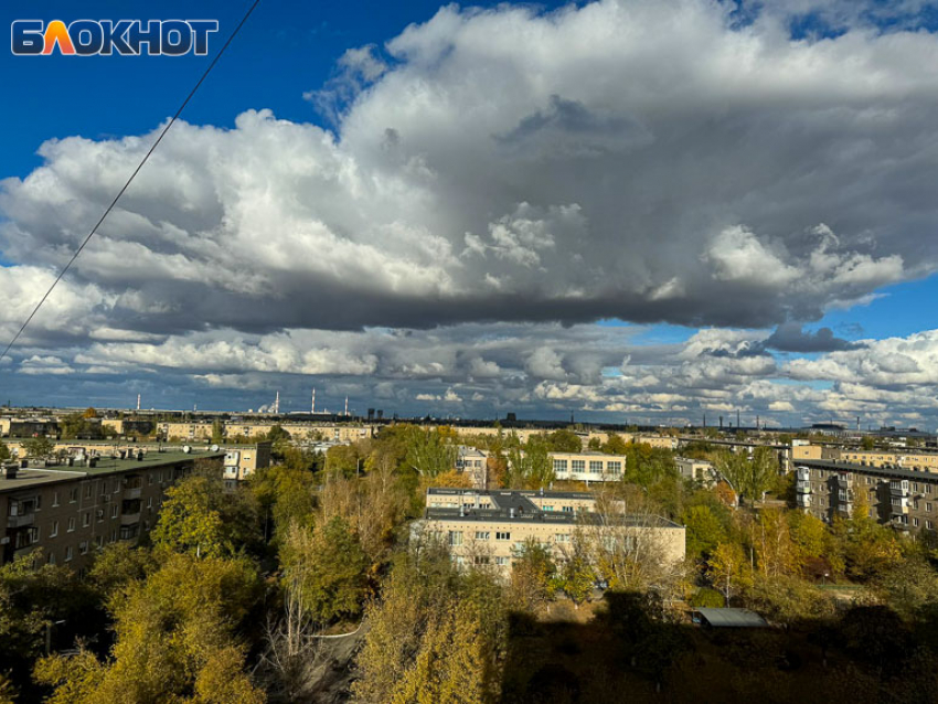 Очередные дожди придут в Волжский в понедельник