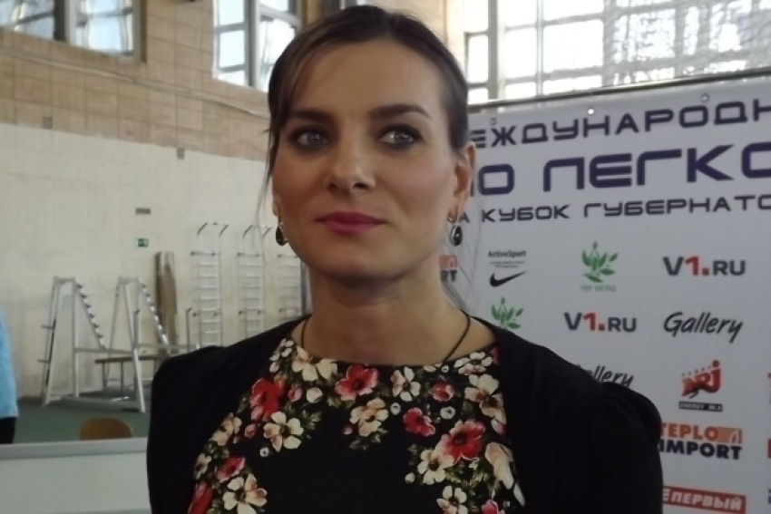 Волгоградская легкоатлетка Елена Исинбаева возвращается в большой спорт