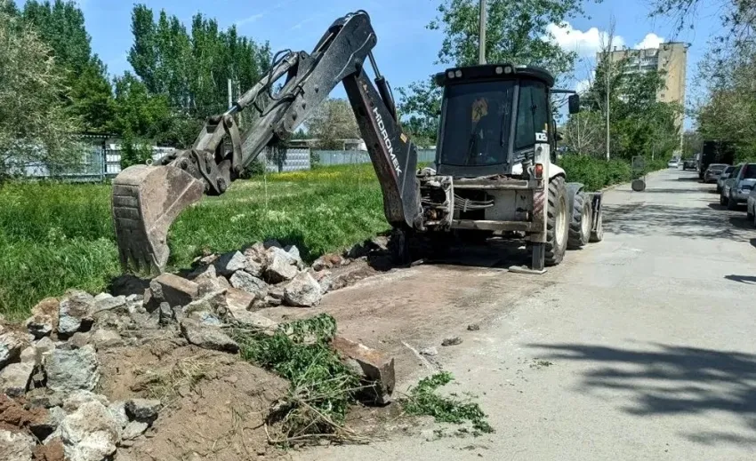 В Волжском начали ремонт к детской соматической больнице 